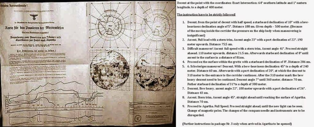 pamantul gol Agartha