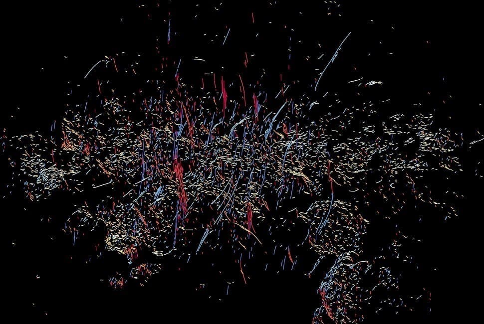 filamente din gaura neagra